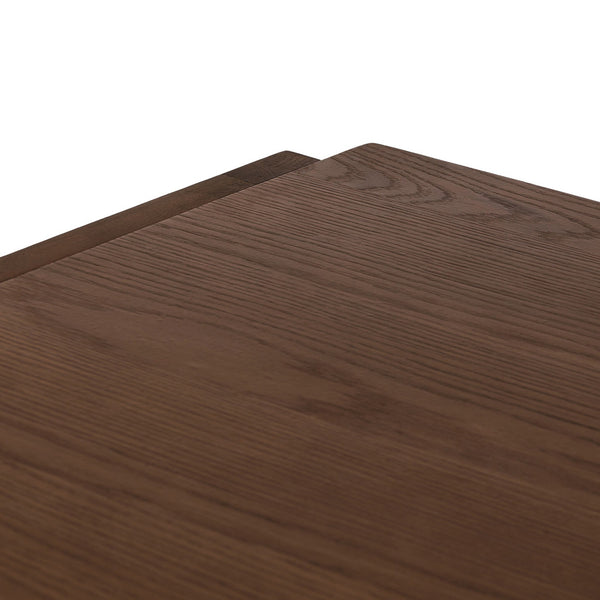Oakley Desk - Dark Toasted Oak Veneer