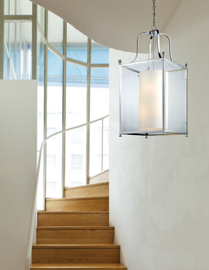 Fairview 8 Light Pendant in Chrome Finish