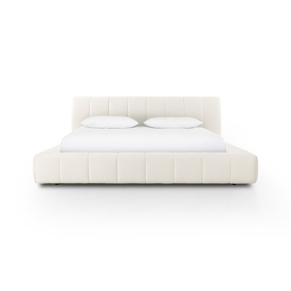 Langham King Bed - Fayette Cloud