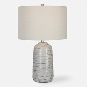 Cyclone Ivory Table Lamp