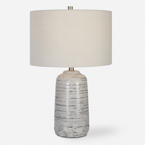 Cyclone Ivory Table Lamp