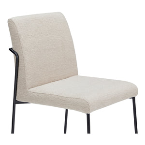 Danny Dining Chair Set of 2 in Ivory