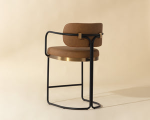JALEN COUNTER STOOL - MILLIKEN COGNAC