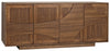 Collage Dark Walnut Sideboard in Walnut and Veneer