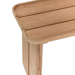 Classic Home Hudson Outdoor Coffee Table 31" - Teak Wood