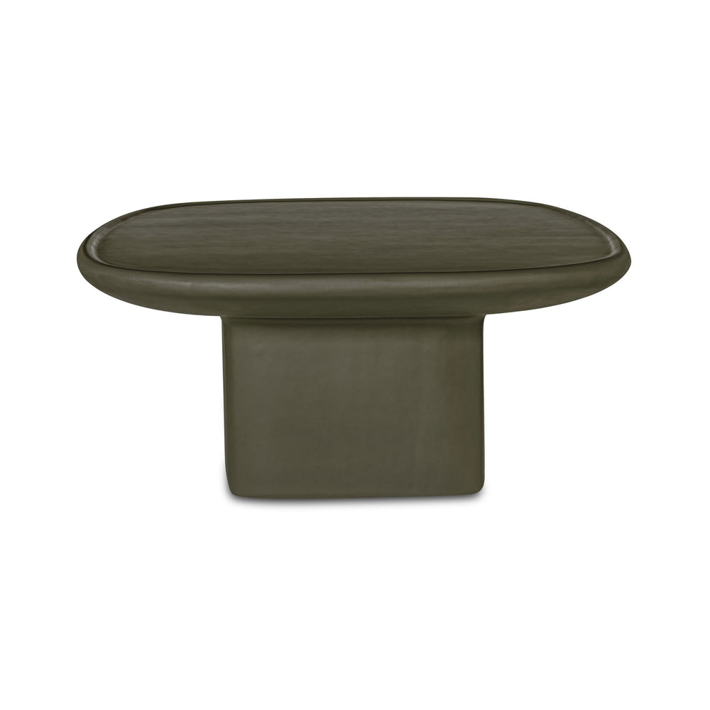 Moe's Manon Outdoor Coffee Table in Deep Green