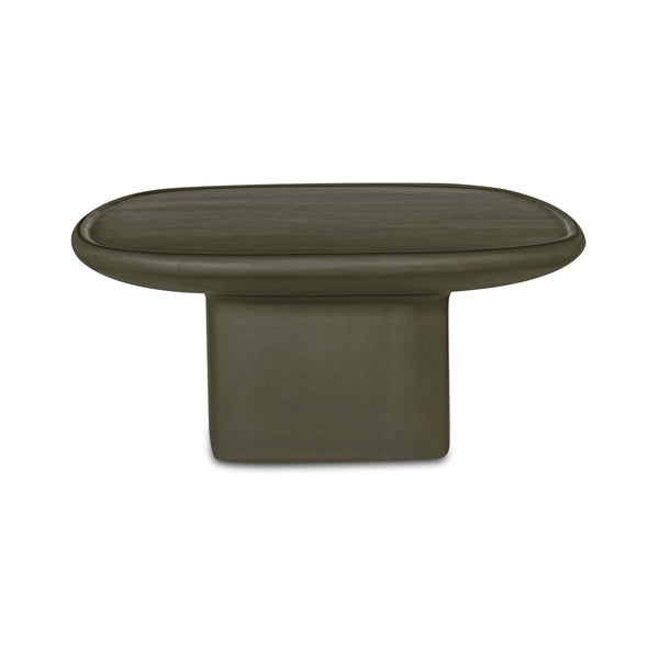 Moe's Manon Outdoor Coffee Table in Deep Green