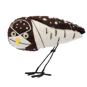Burrowing Owl, Felt Bird