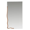 Moe's Leni Large Mirror in Brown Acacia Wood