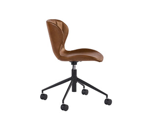 Arabella Industrial Office Chair - Bravo Cognac