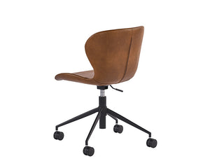 Arabella Industrial Office Chair - Bravo Cognac