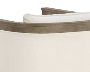 SALA LOUNGE CHAIR - LINOSO IVORY
