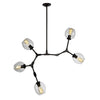 Organic JA14025BK Chandelier in Black