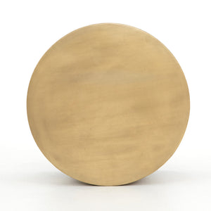 Cameron Ombre Bunching Table In Ombre Brass