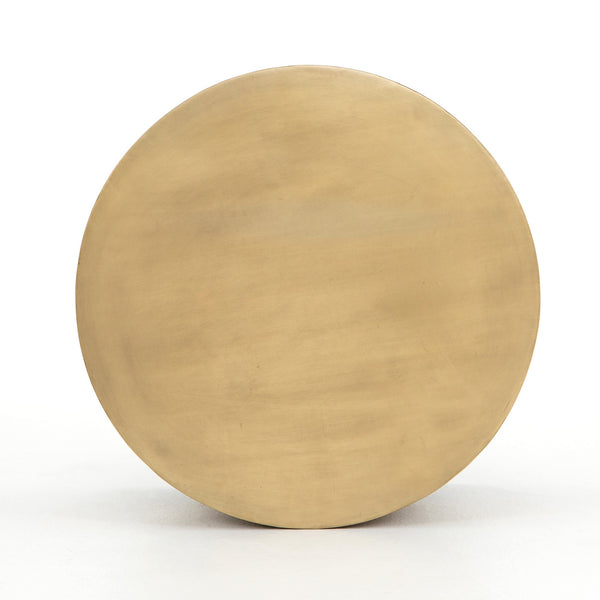 Cameron Ombre Bunching Table In Ombre Brass