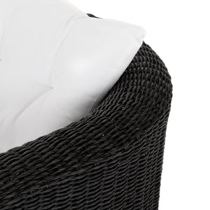 Tucson Woven Outdoor Chair In Coal