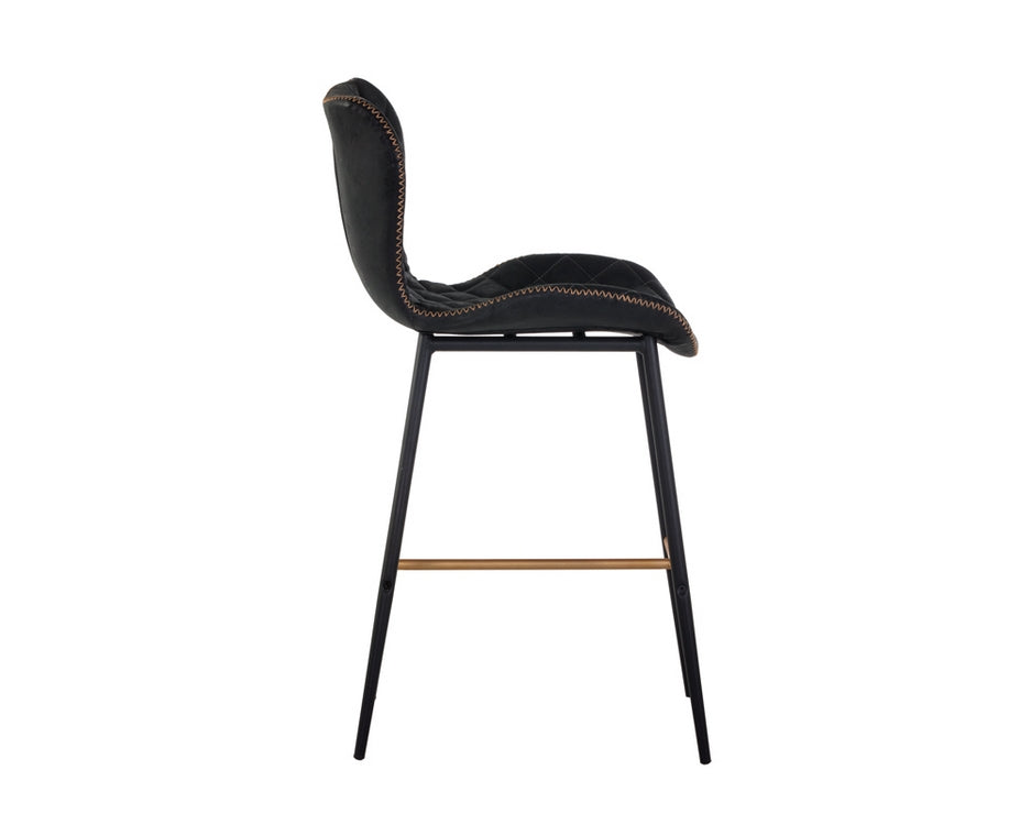 Lyla Counter Stool - Antique Black