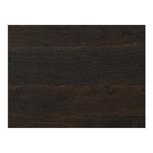 Madagascar Nightstand in Dark Brown Acacia