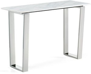 Rachael Console Table In Chrome