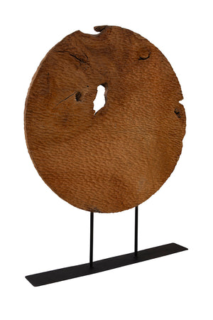 Teak Sculpture Set