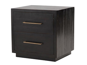Suki Nightstand - Burnished Black