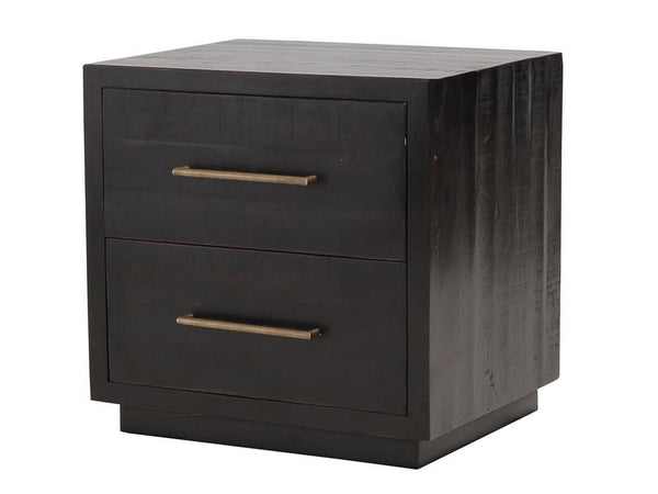 Suki Nightstand - Burnished Black