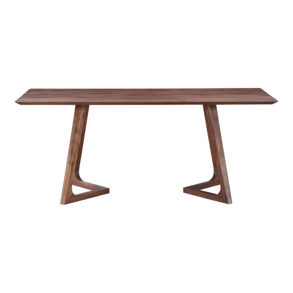 Moe's Godenza Rectangular Walnut Dining Table
