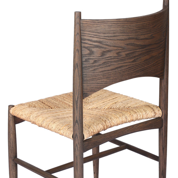Jovan Dining Chair - Stained Saddle Brown