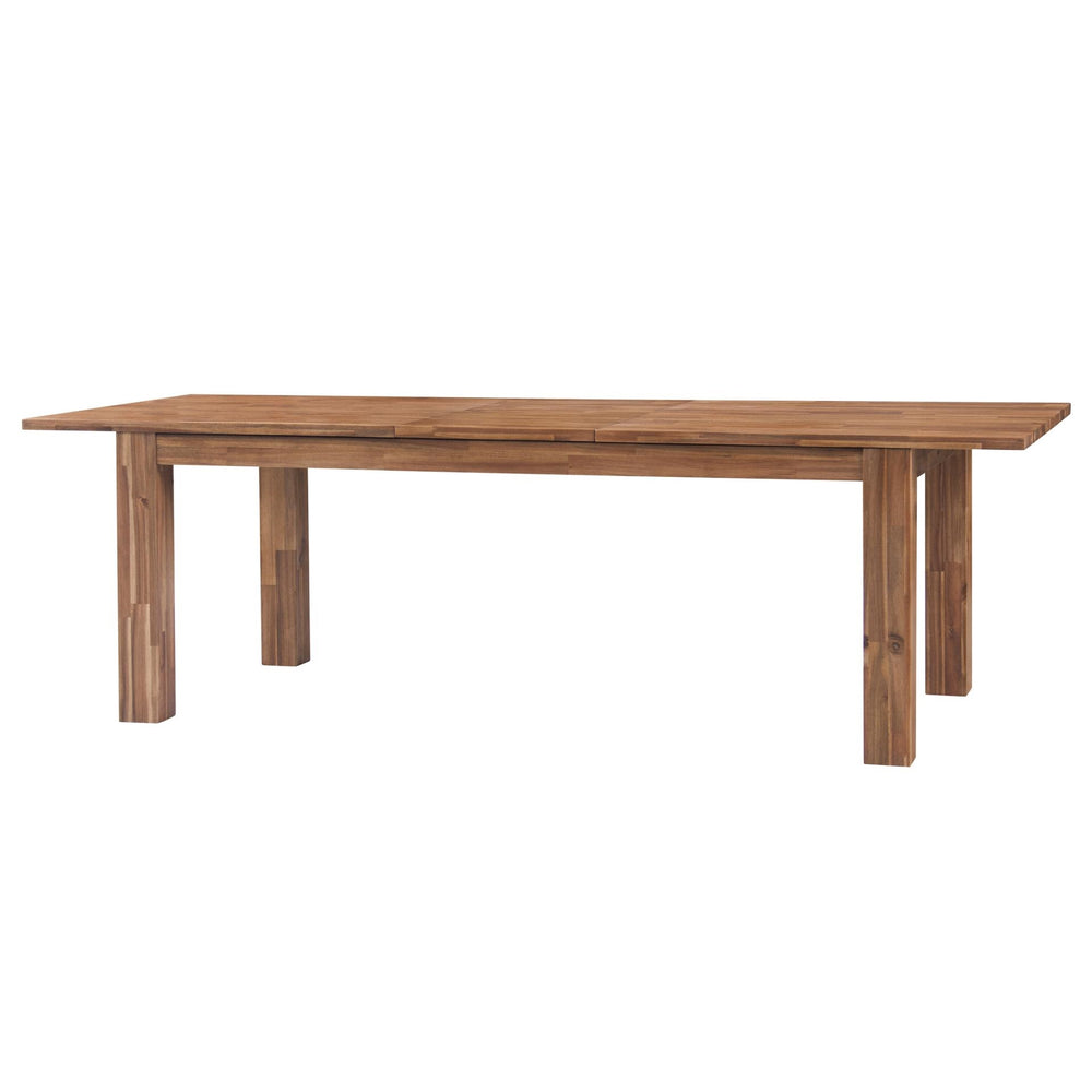 Bedford Butterfly Dining Table w/ 20" Ext. In Brushed Brown 