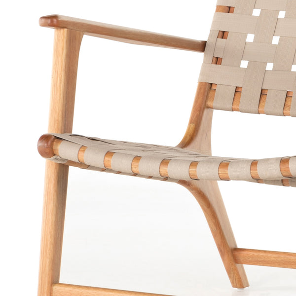 Jevon Outdoor Chair In Auburn Eucalyptus