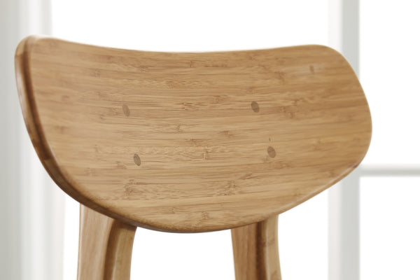 Caramelized Cassia Dining Chair w/ Leather Seat