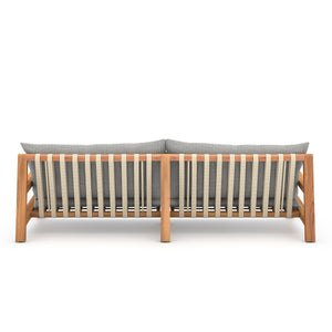 Soren Outdoor Sofa In 95" In Faye Ash
