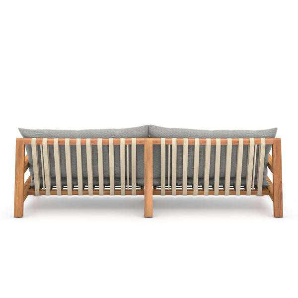 Soren Outdoor Sofa In 95" In Faye Ash
