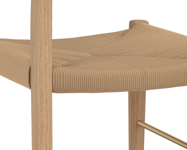 BONDI COUNTER STOOL - LIGHT OAK