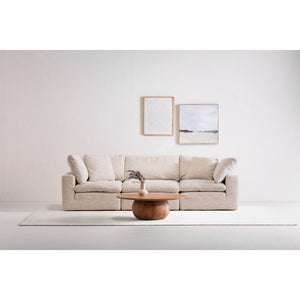 Moe's Terra Condo Corner Chair in Coastside Sand