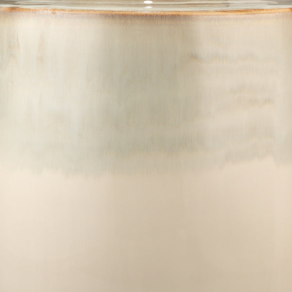 Lagoon Ceramic Table Lamp with Linen Shade