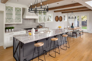 Dennison 6 Light Chandelier in Matte Black Finish