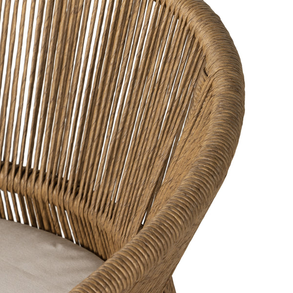Irving Outdoor Dining Armchair In Sand