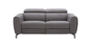 Divine Grey Fabric Love Seat