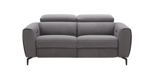 Divine Grey Fabric Love Seat