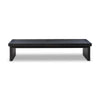 Warby Coffee Table in Worn Black Oak