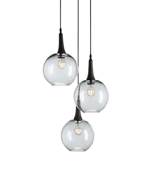 Beckett Trio Pendant In Emery Rust