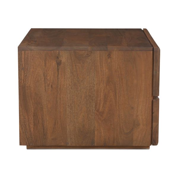 Moe's Watson Nightstand with Live-Edge Acacia