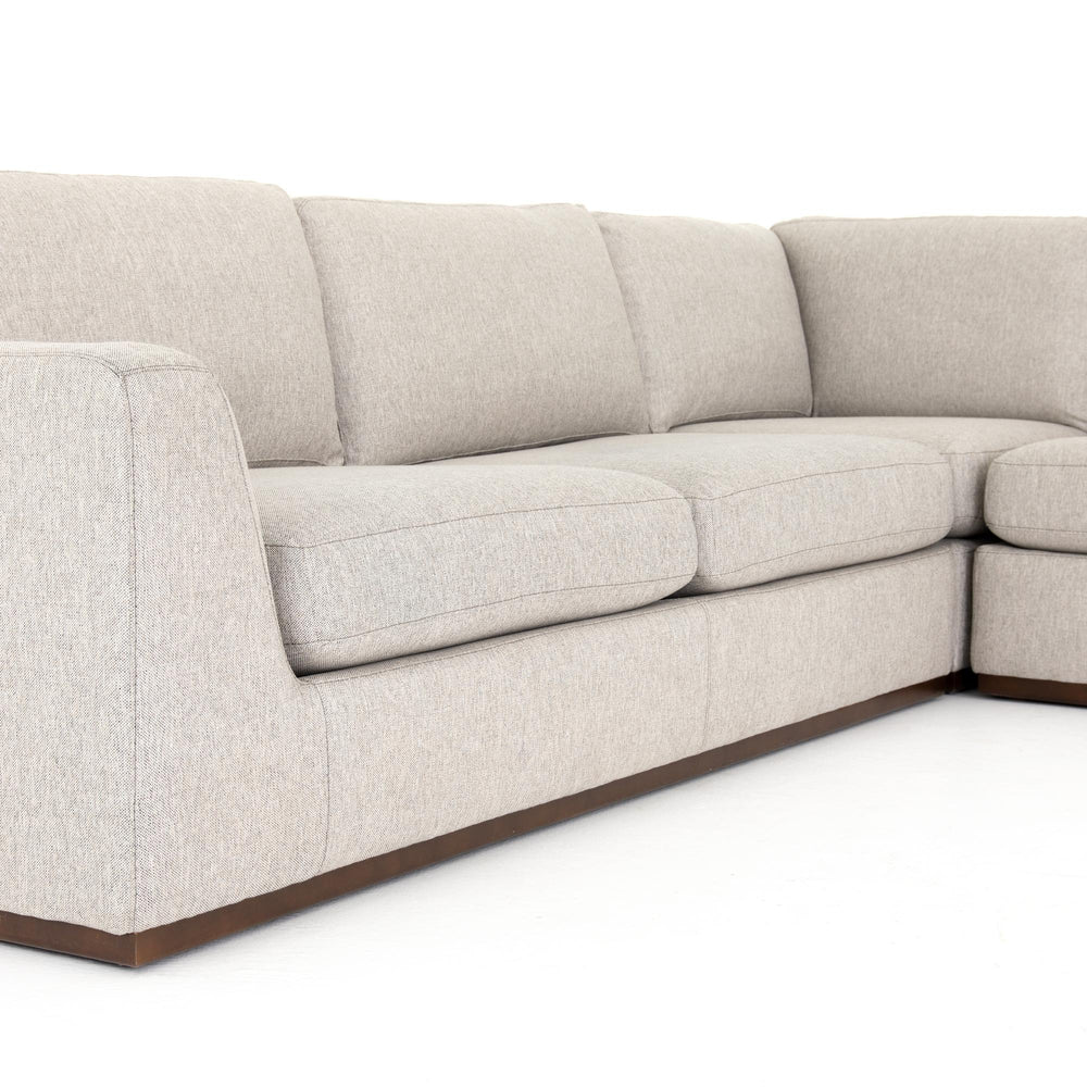 Colt 3 Piece Sectional-Aldred Silver