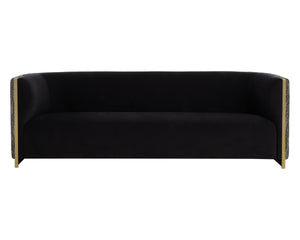 LARRON SOFA - ABBINGTON BLACK / HOBBES NIGHT