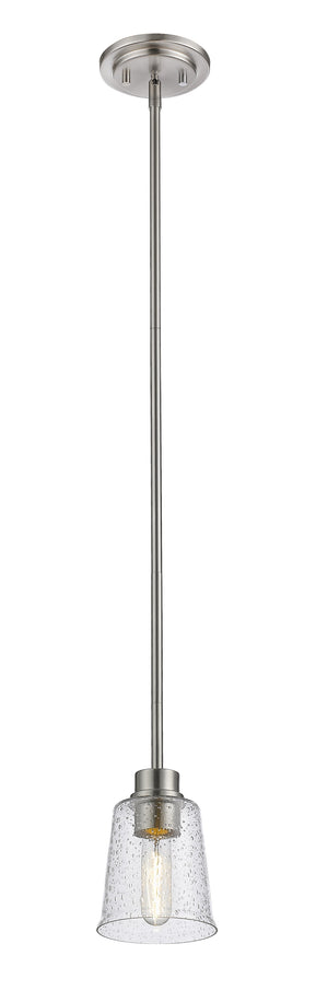 Bohin 1 Light Mini Pendant in Brushed Nickel  Finish