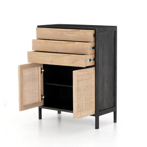Sydney Tall Dresser in Black Wash