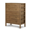 Meadow 5 Drawer Dresser In Tawny Oak