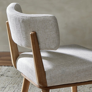 Cardell Swivel Bar Stool in Natural Essence