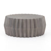 Gem Outdoor Coffee Table In Dark Grey